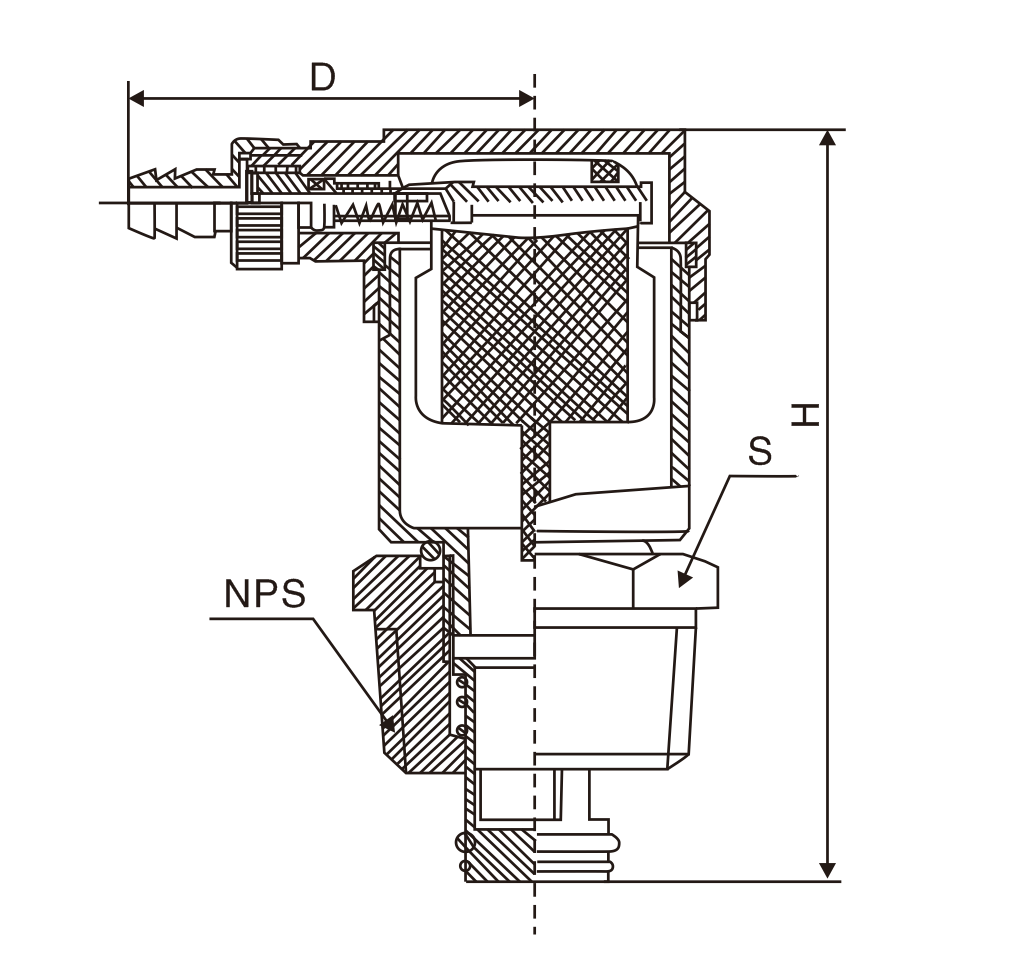 黃(huang)銅自動(dòng)單向排(pái)氣閥(圖(tu)1)