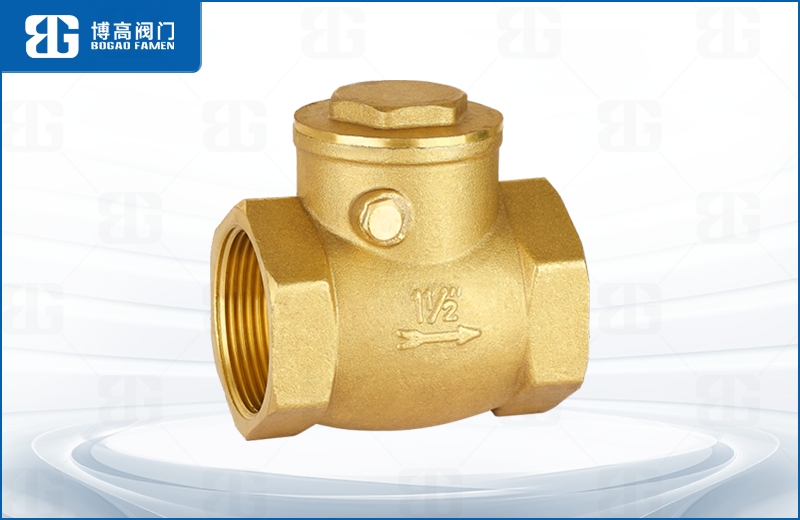 黃銅卧式止回閥(fá)