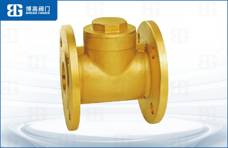 黃銅法(fa)蘭止回閥(fa)