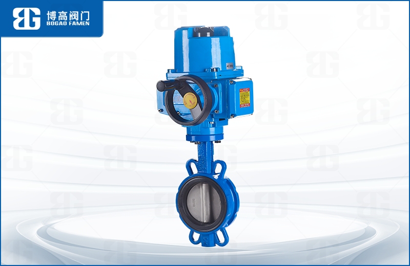 電動(dong)對夾式中線蝶(die)閥